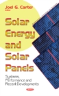 Solar Energy & Solar Panels : Systems, Performance & Recent Developments - Book