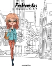 Fashionistas Coloring Book for Grown-Ups 1, 2 & 3 - Book