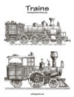 Trains Coloring Book for Grown-Ups 1 - Book