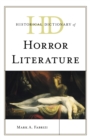 Historical Dictionary of Horror Literature - Book