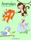 Animales libro para colorear para ninos pequenos 1, 2 & 3 - Book