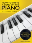 HOW TO WRITE A SONG ON THE PIANO - Book