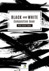 Black and White Composition Book Wide Ruled Pages - Book
