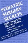 Pediatric Surgery Secrets - Book