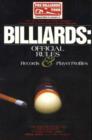 Billiards : Official Rules, Records and Player Profiles - Book