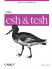 Using csh and tsch - Book