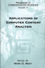 Applications of Computer Content Analysis - Book