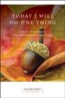 Today I Will Do One Thing - Book