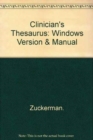 Clinician's Thesaurus : Windows Version & Manual - Book