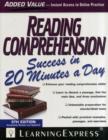 Reading Comprehension Success in 20 Minutes a Day - Book