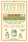 Backyard Farming: Home Harvesting - eBook