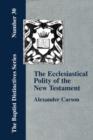 Ecclesiastical Polity of the New Testament - Book