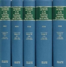 Stock, Leo Francis. Proceedings and Debates of the British Parliaments Respecting North America (1542-1754). 5 Vols. - Book