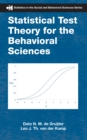 Statistical Test Theory for the Behavioral Sciences - eBook