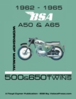1962-1965 BSA A50 & A65 Factory Workshop Manual Unit-Construction Twins - Book
