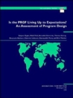 Is the PRGF Living Up to Expectations? : An Assessment of Program Design - Book