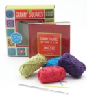 Granny Squares, One Square at a Time / Amulet Bag Kit : Includes hook and yarn for making two amulet bag necklaces - Featuring a 32-page book with instructions and ideas - Book