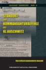Standort- und Kommandanturbefehle des KL Auschwitz : Eine kritisch kommentierte Auswahl - Book