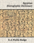 Egyptian Hieroglyphic Dictionary - Book