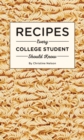Recipes Every College Student Should Know - Book