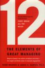 12: The Elements of Great Managing - Book