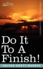 Do It to a Finish! - Book