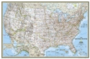 United States Classic, Poster Size, Laminated : Wall Maps U.S. - Book