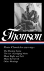 Virgil Thompson: Music Chronicles 1940 - 1954 - Book