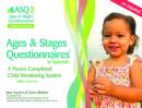 Ages & Stages Questionnaires® (ASQ®-3): Questionnaires (Spanish) : A Parent-Completed Child Monitoring System - Book