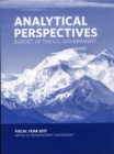 Budget of the United States, Analytical Perspectives - Book
