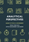 Analytical Perspectives : Budget of the U.S. Government Fiscal Year 2018 - Book