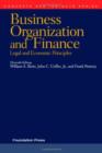 Business Organization and Finance, Legal and Economic Principles - Book