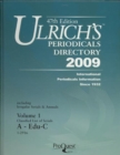 ULRICHS PERIODICALS DIRECTORY 2009  47 - Book