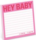 Hey Baby Sticky Note - Book