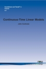 Continuous-Time Linear Models - Book