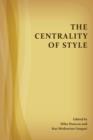 The Centrality of Style - Book
