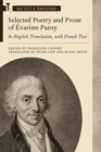 Selected Poetry and Prose of Evariste Parny: In English Translation, with French Text - Book