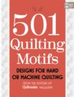 501 Quilting Motifs : Designs for Hand or Machine Quilting - Book