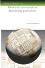 Greek and Latin Inscriptions from Sinope and Environs - Book