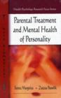 Parental Treatment & Mental Health of Personality - Book