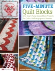 Five-Minute Quilt Blocks : One-Seam Flying Geese Block Projects for Quilts, Wallhangings and Runners - eBook