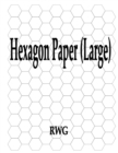 Hexagon Paper (Large) : 50 Pages 8.5" X 11" - Book