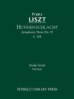 Hunnenschlacht, S.105 : Study score - Book