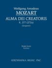 Alma Dei creatoris, K.277 / 272a : Study score - Book