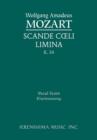 Scande coeli limina, K.34 : Vocal score - Book