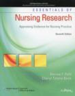 Essentials of Nursing Research : Appraising Evidence for Nursing Practice - Book