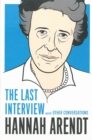 Hannah Arendt: The Last Interview - Book