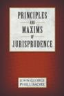 Principles and Maxims of Jurisprudence - Book
