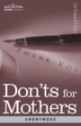 Don'ts for Mothers - Book