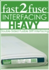 fast2fuse HEAVY bolt 20" x 10 yards : Double-Sided Fusible Stiff Interfacing - Book